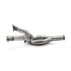 Akrapovič Downpipe Link Pipe set SS Nissan Gt r