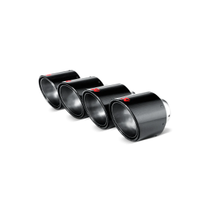 Conjunto de peças finais Akrapovič Carbono Nissan Gt r 2008 2019 1