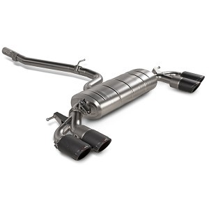 Sistema de escape da linha Akrapovic Evolution Audi S3 8y