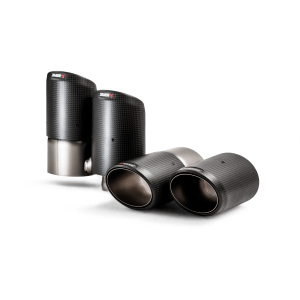 Conjunto de peças finais Akrapovič Carbono Porsche 536 Cayenne E3