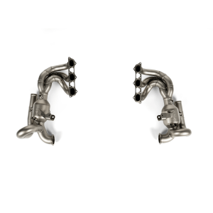 Conjunto de cabeçalho Akrapovič Evo Titânio Porsche 911 GT3 RS 992