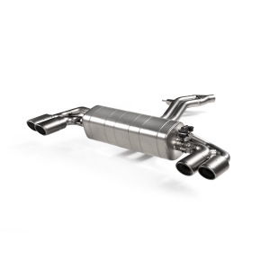 Sistema de escapamento da linha Akrapovic Evo Porsche Cayenne 536