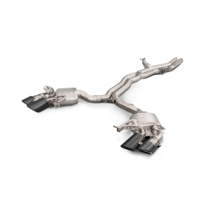 Sistema de escape da linha Akrapovič Evo Porsche Macan S 95B