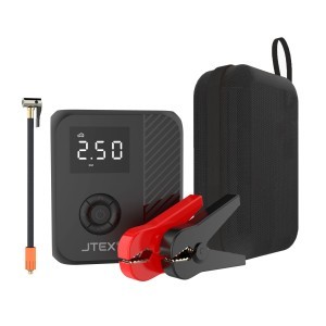 Arrancador auxiliar JTEX 12V + compresor 1200A Ayuda de arranque 5 en 1