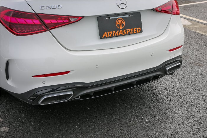 Armaspeed Lèvre Avant+ Diffuseur Brillant Mercedes W206 C300 2