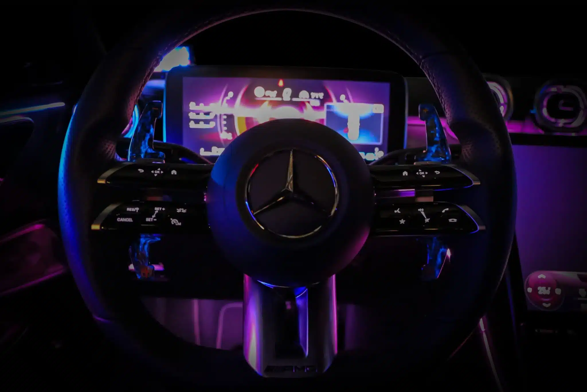 Levas de Cambio Armaspeed Carbono Mercedes AMG Line 2022+