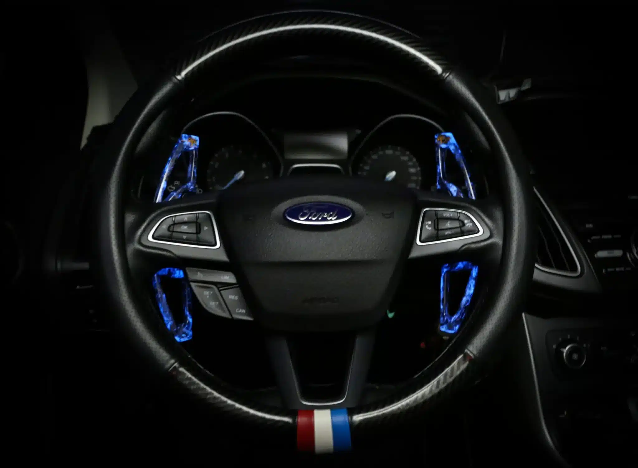 Pás de mudança Armaspeed Azul Luminoso Ford MK 3 4 ST