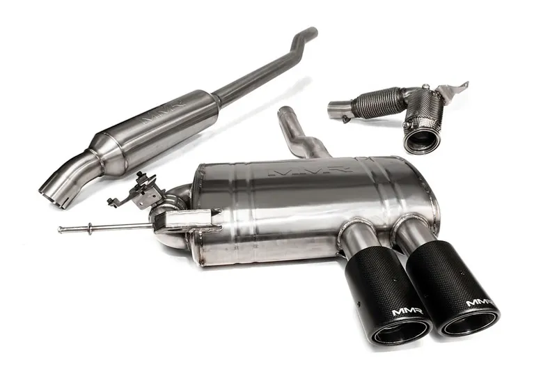 Sistema de escape MMR Sport Cat con revestimiento térmico MINI F56