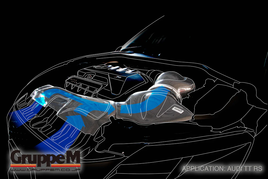 Gruppe M Carbon Lufteinlass Audi TT RS 8S 2.5 TFSI 3