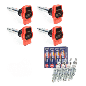 Bobinas de encendido MEGADEAL Endura Performance + bujías NGK Racing VAG 1.8T 20VT / 2.0 TFSI EA113 EA888