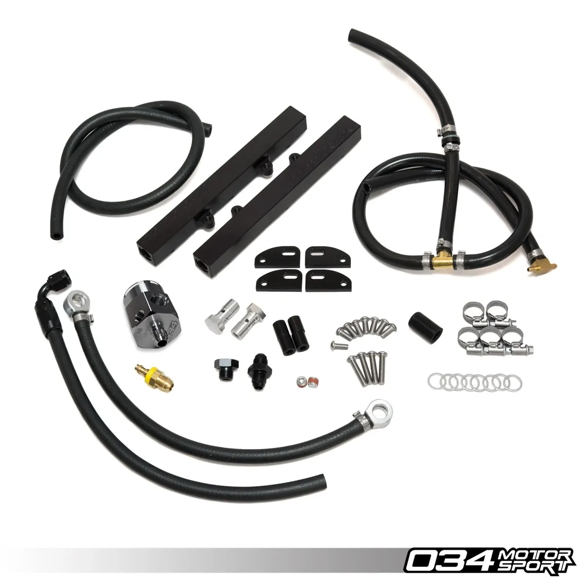034 Motorsport Complete Fuel Rail Kit Audi S4 2.7t (caer) 01