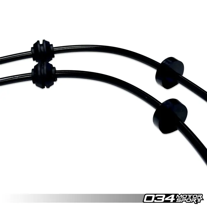 034 Motorsport Gevlochten Remleidingen Set Audi A4 A5 04