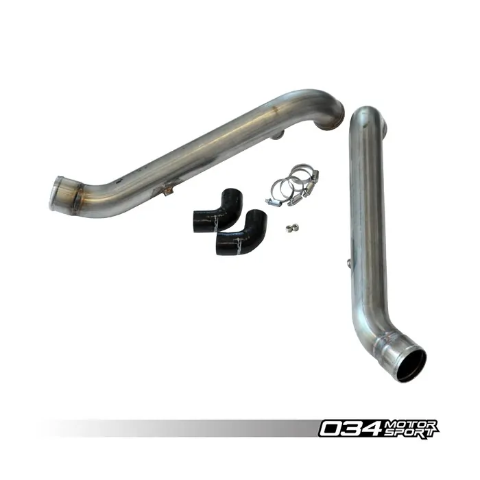034 Motorsport ad alto flusso in acciaio inossidabile Bipipe set Audi B5 S4, C5 A6 01