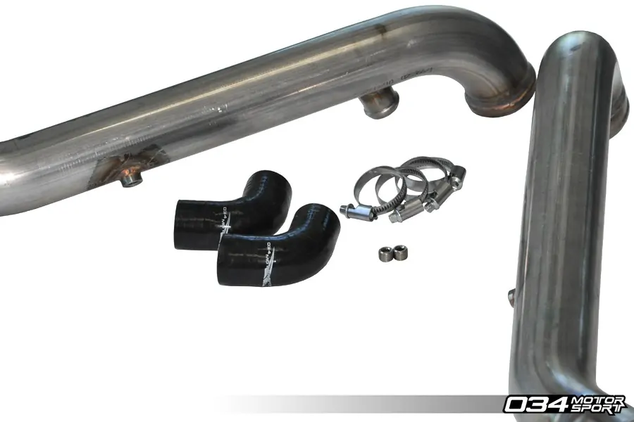 034 Motorsport ad alto flusso in acciaio inossidabile set di bipipi Audi B5 S4, C5 A6 03