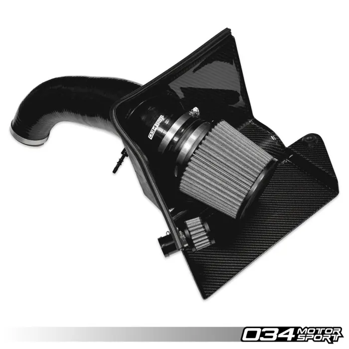 034 Motorsport en fibre de carbone Inlet VW Audi MQB EA888 01