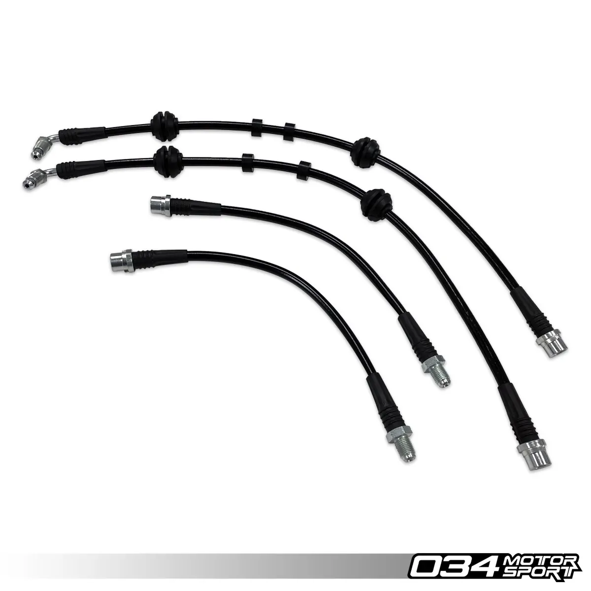 034 Motorsport stainless steel braided brake lines Audi R8 01