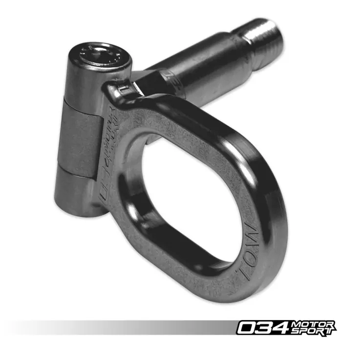 034 Motorsport Acero inoxidable Towbar de 100 mm para Audi 8y A3 S3 05