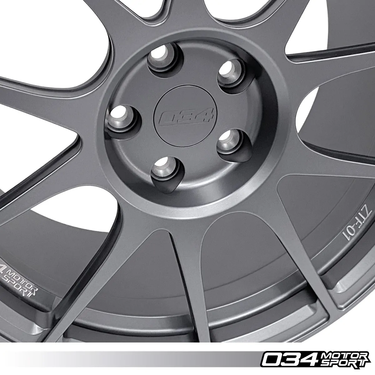 034Motorsport ZTF Forged Wheel Audi 1885 ET45 09
