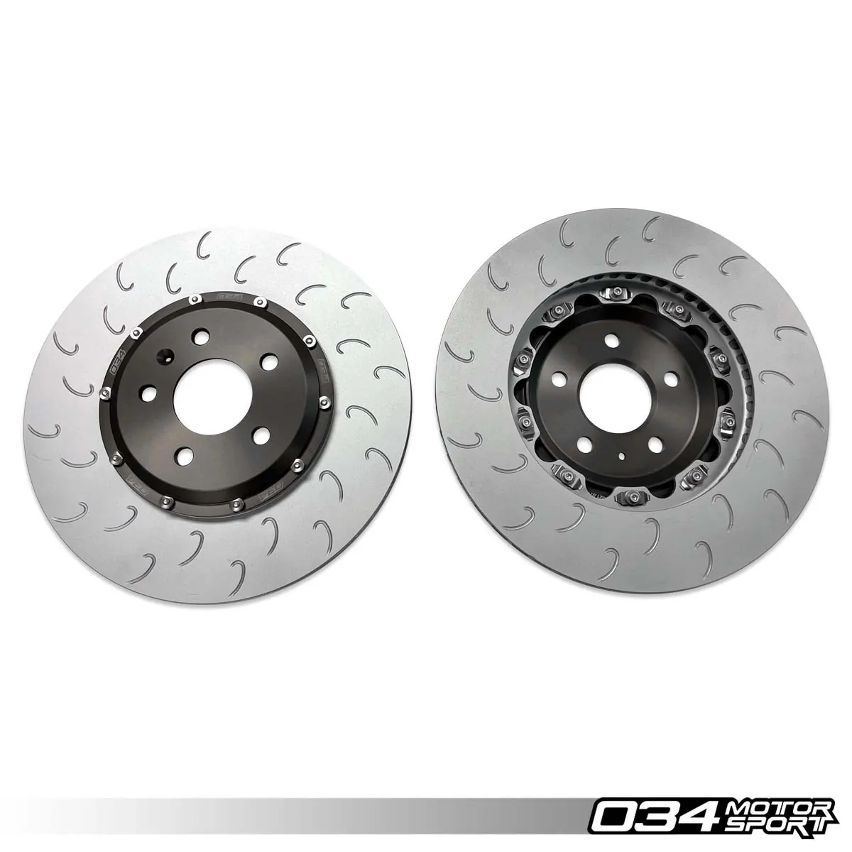 2 Piece Floating Front Brake Rotor Upgrade Kit for Audi B8 B8.5 S4 S5 Q5 2