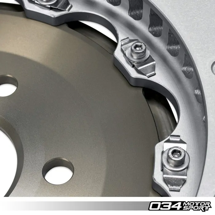 2 Piece Floating Front Brake Rotor Upgrade Kit for Audi C7 S6 S7 4