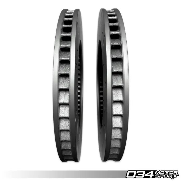 2 Piece Floating Front Brake Rotor Upgrade Kit for Audi C7 S6 S7 5