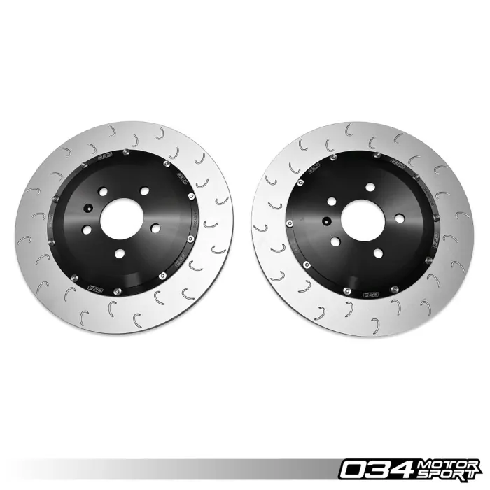 Kit di aggiornamento del rotore freno posteriore a 2 pezzi per Audi C7 S7 S7 034 301 2013 1