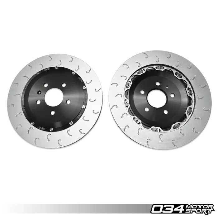 Kit di aggiornamento del rotore freno posteriore a 2 pezzi per Audi C7 S6 S7 034 301 2013 2