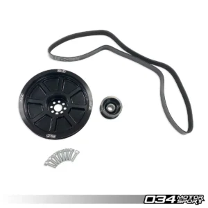 Kit de matériel à double poulie, 190 mm, Audi B8 S4 S5 Q5 SQ5, C7 A6 A7, D4 A8 3.0 TFSI 1