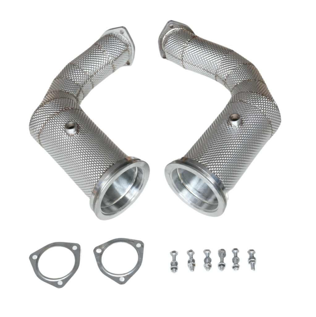 Endura Downpipe with heat shield Urus RSQ8 SQ8