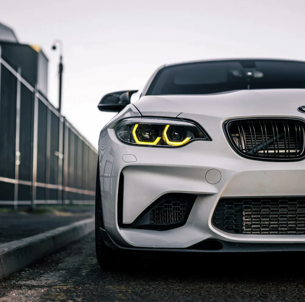 Modulo Endura DRL Angel Eyes Giallo CSL BMW M2 F87 M2 Comp (LCI) LED 10