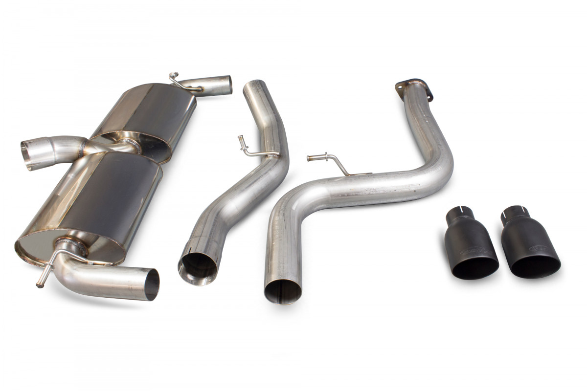 Sistema Cat Back Scorpion da 76 mm Ford Focus ST225 MK2 3