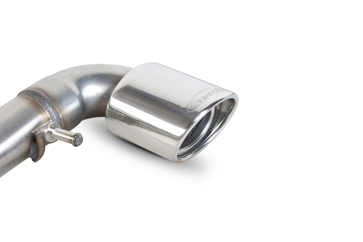 Scorpion Rear Silencer Vauxhall Astra H VXR 2005 2011 3