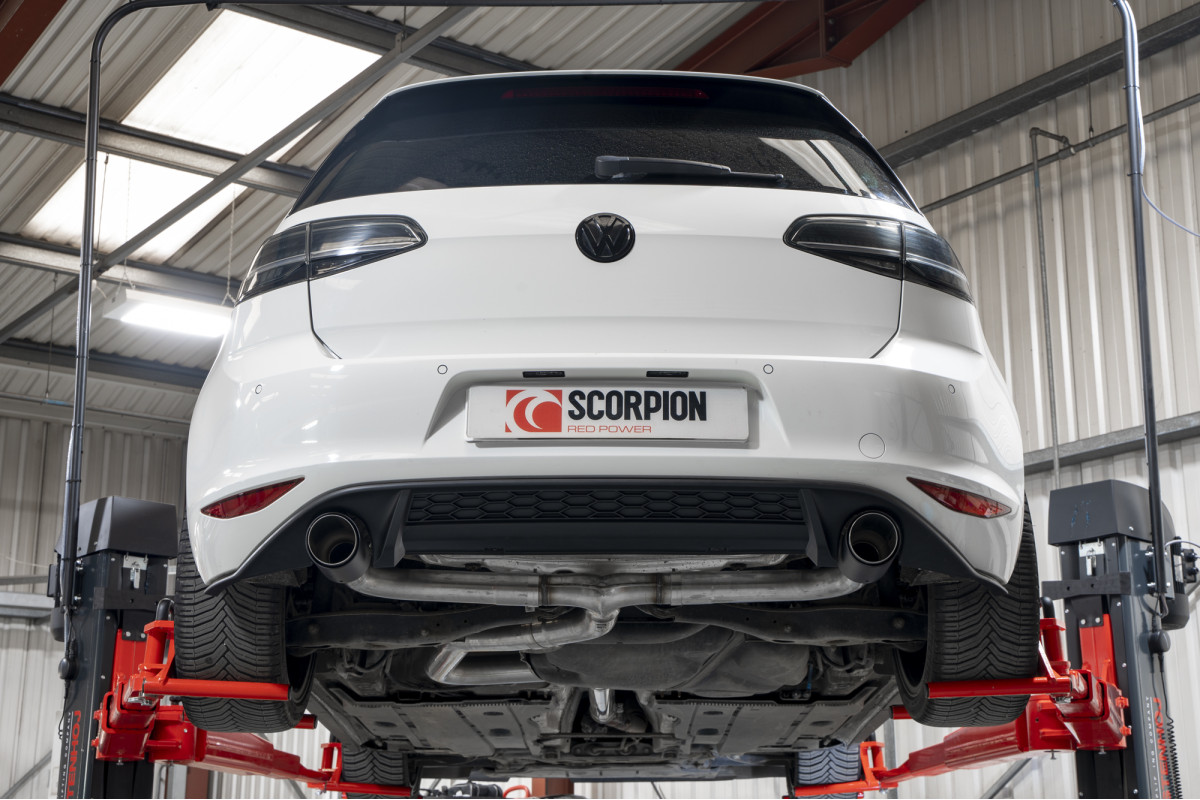 Scorpion Cat Back GTI Style Systeem VW MK7 GTD 2013 17 04