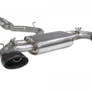 Sistema de escape traseiro Scorpion Cat Audi TT RS MK3 não GPF 01