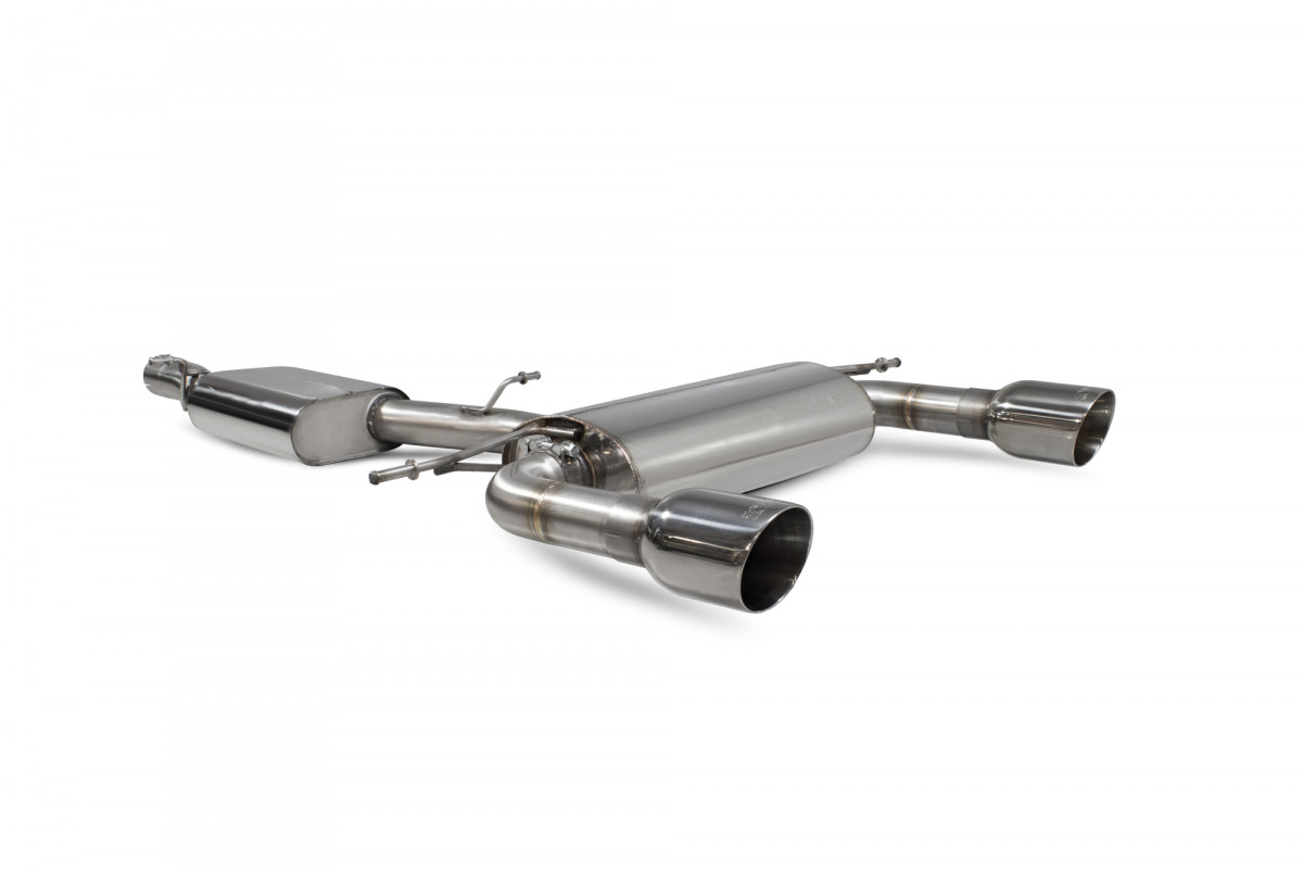 Sistema Scorpion Cat Back Audi TT MK3 2.0TFSi Quattro 1