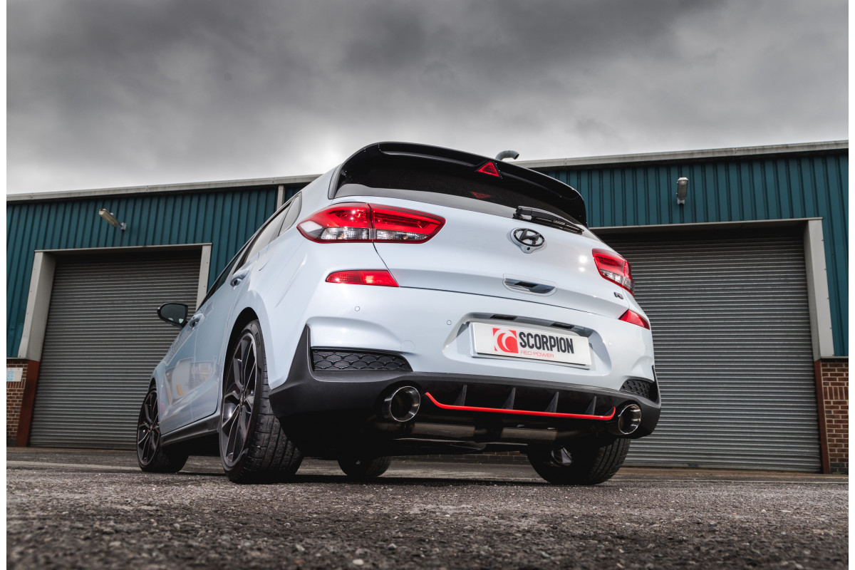 Sistema Scorpion Cat Back Hyundai i30 N non GPF modello 06
