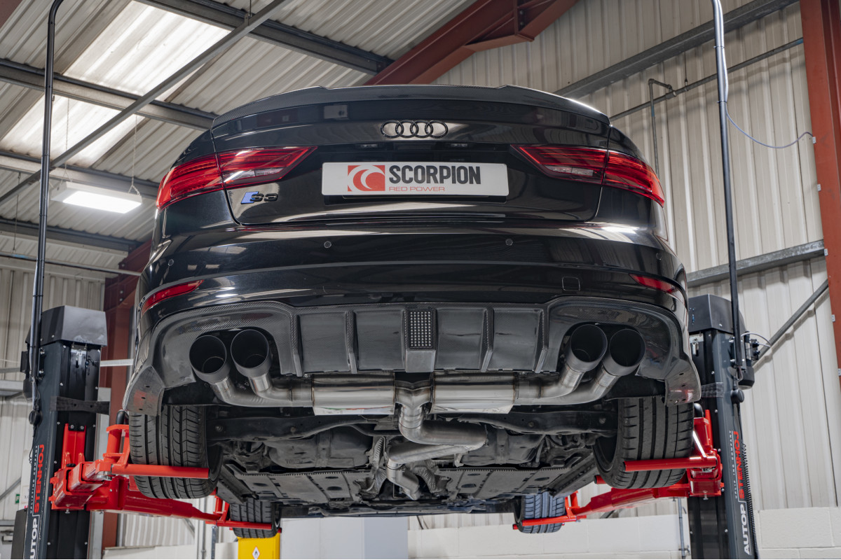 Scorpion Cat GPF back System Audi S3 2.0T 8V Saloon 3