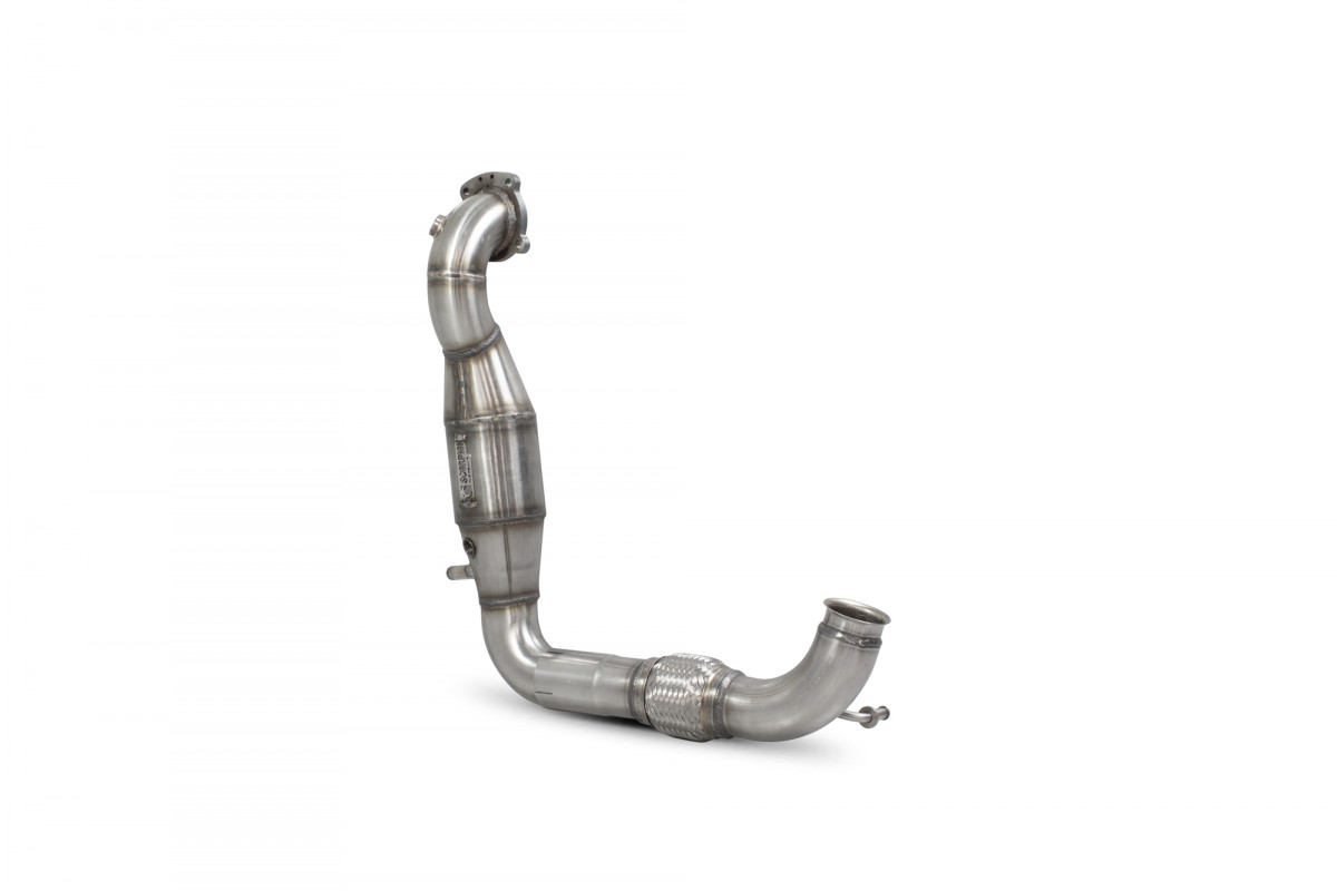 Scorpion Downpipe Catalizador Deportivo de Alto Flujo Ford MK8 1.0T 01