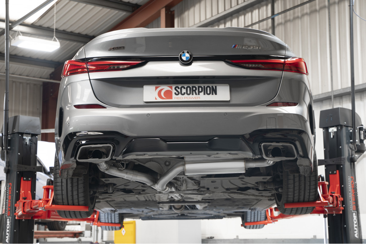 Sistema Trasero Scorpion GPF con Válvula BMW M235i xDrive 04