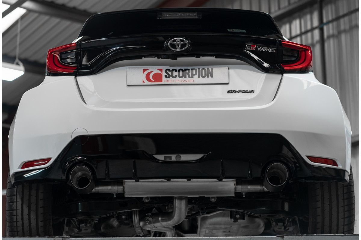 Scarico posteriore Scorpion GPF Yaris GR 05