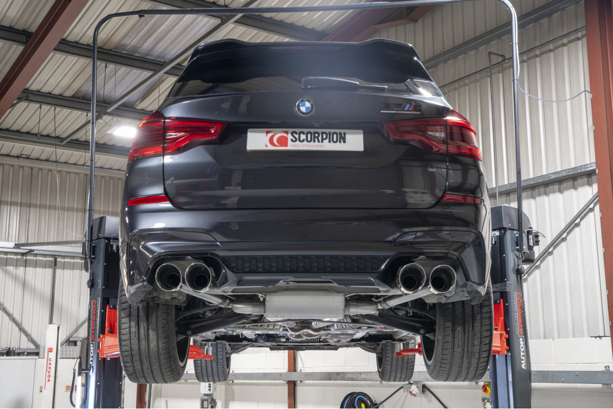 Valvole Scorpion Half System BMW X3M incl