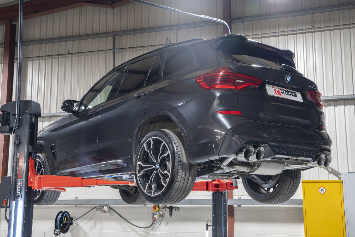 Valvole Scorpion Half System BMW X3M incl