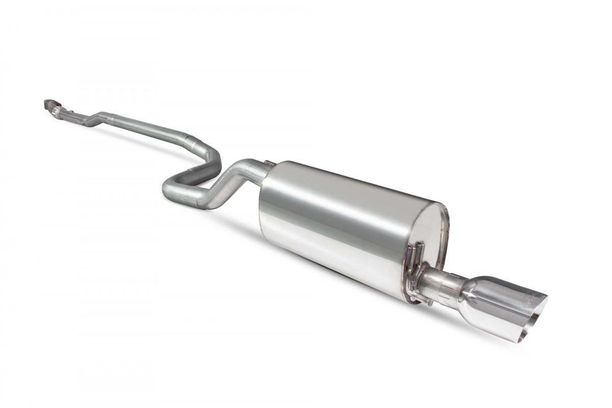 Scorpion Non-resonated Cat Back system Corsa E 1.0T 01