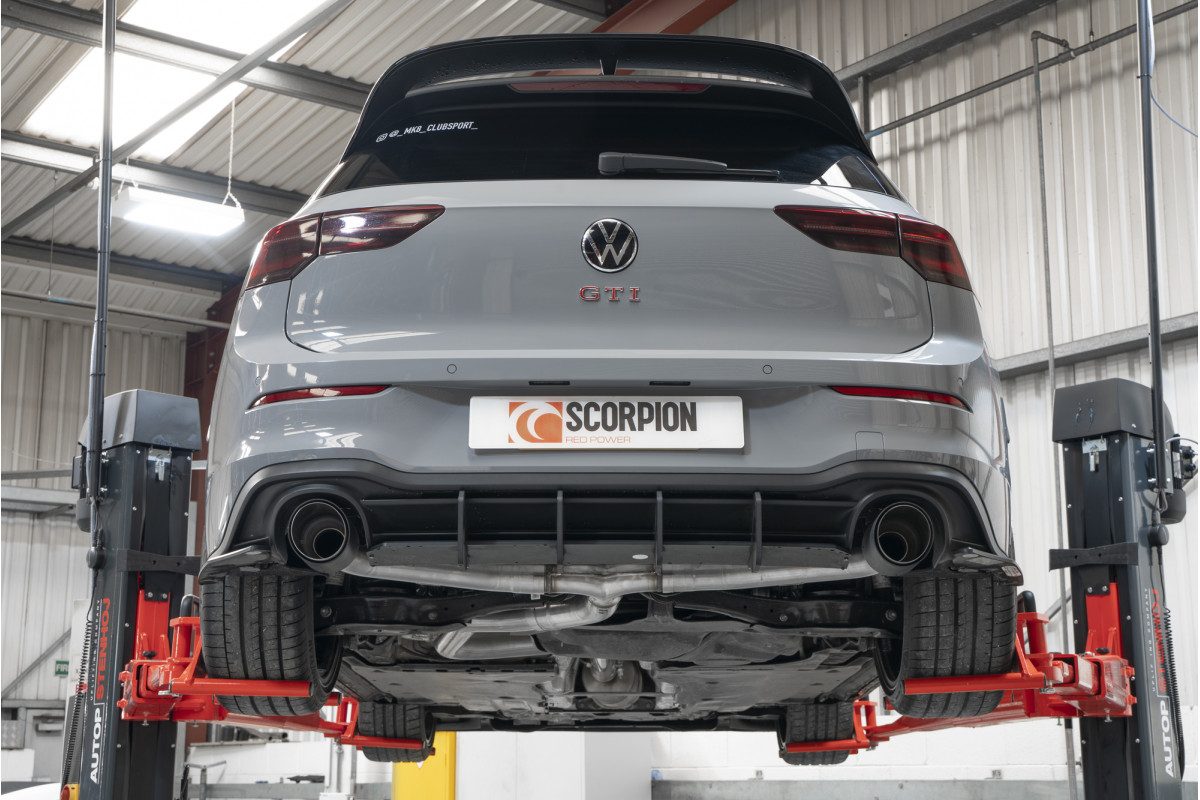 Scorpion Sistema GPF posteriore non risonante VW MK8 GTI 04