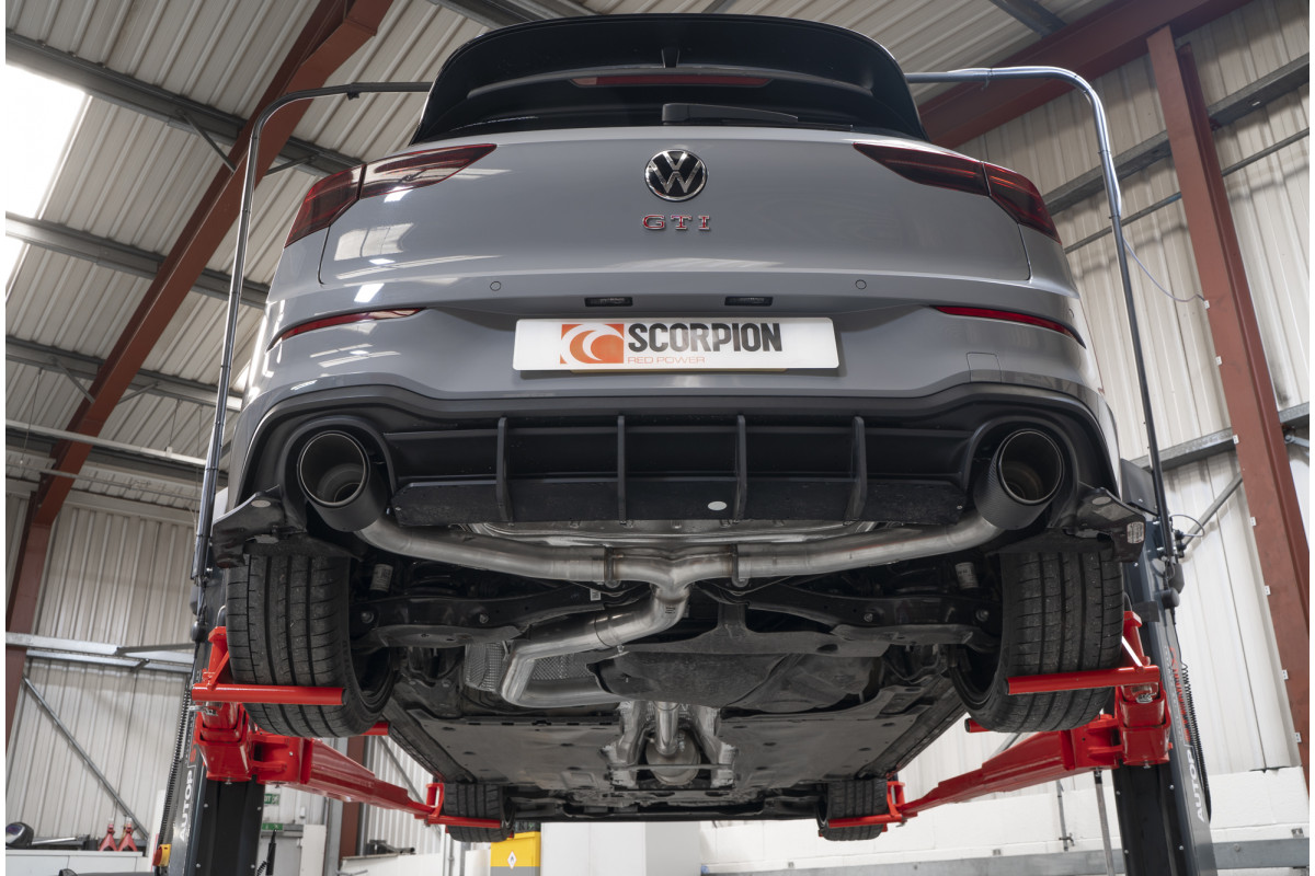 Scorpion Sistema posteriore GPF non risonante VW MK8 GTI 05