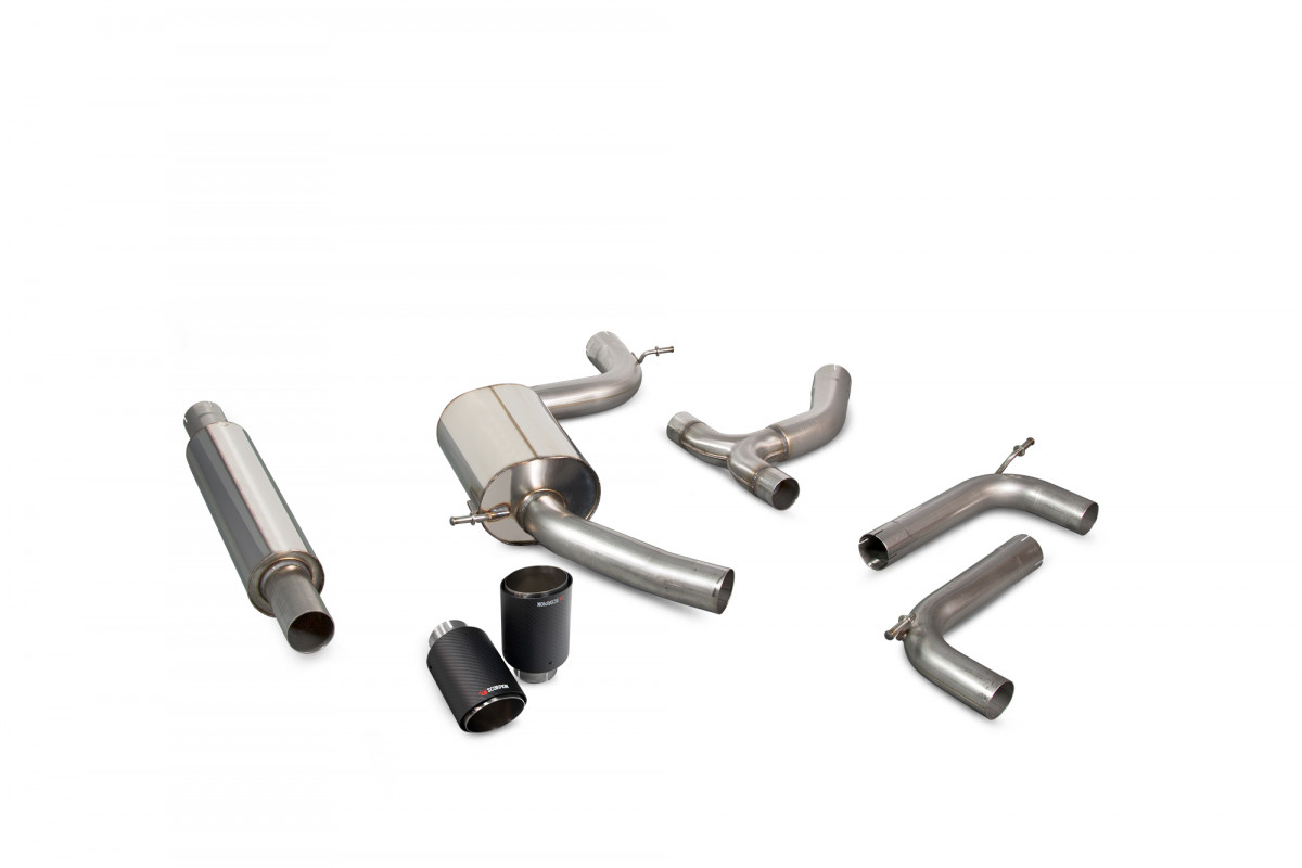 Scorpion Sistema posteriore GPF non risuonato VW MK7.5 Golf 03