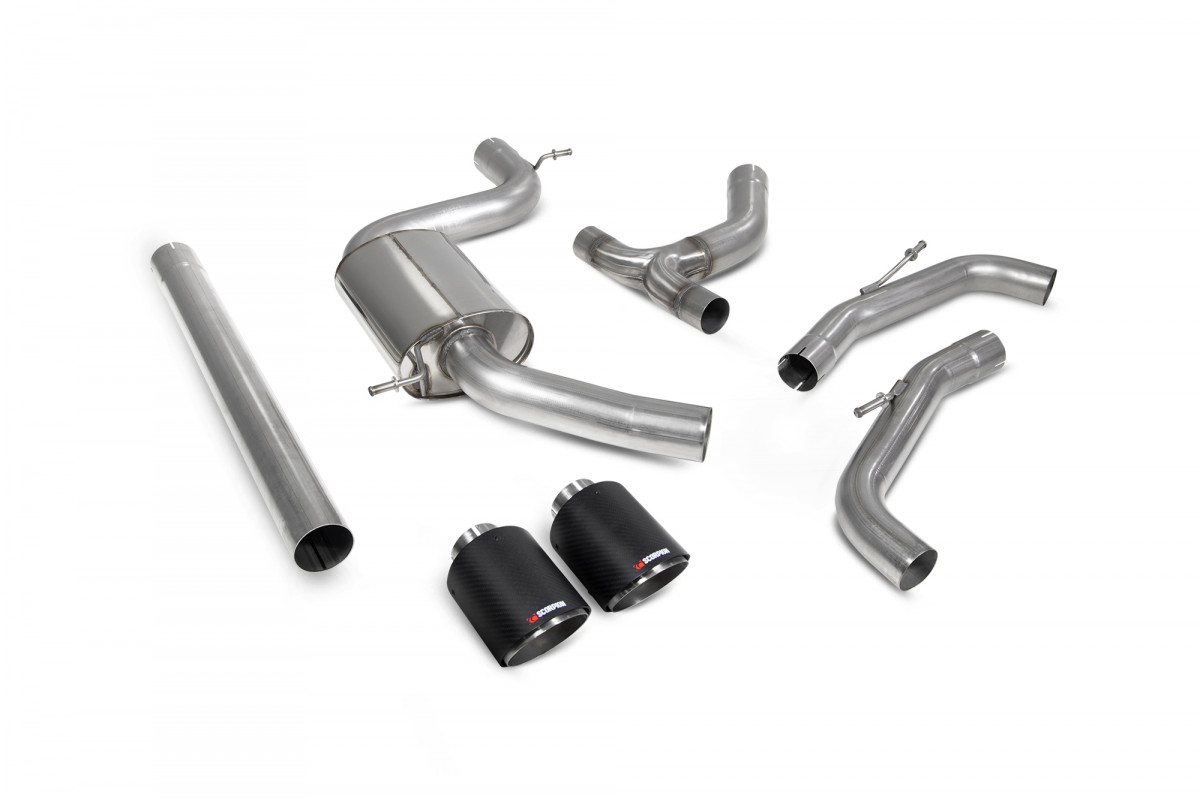 Scorpion Sistema GPF posteriore non risuonato VW MK8 Golf 04