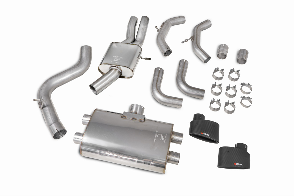 Sistema de escape Scorpion Performance Audi RS3 8V Berlina 02