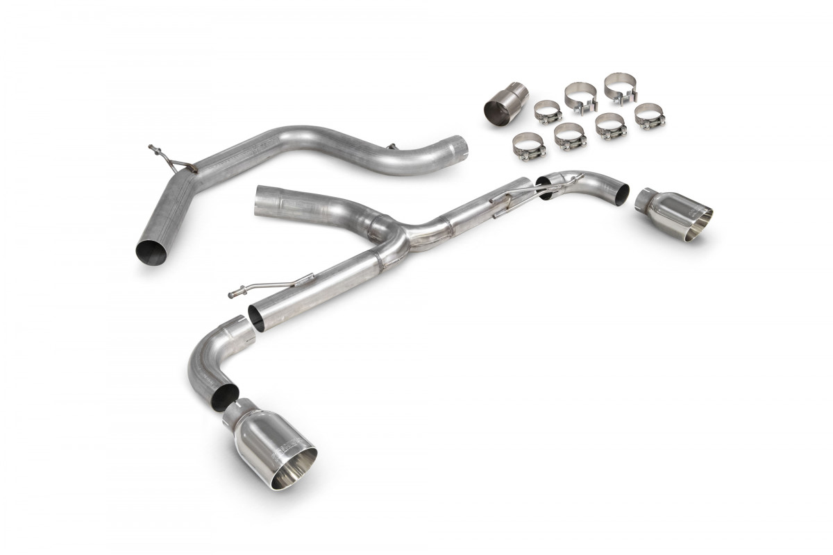 Scorpion Predator Cat back system VW MK6 Golf GTI 2