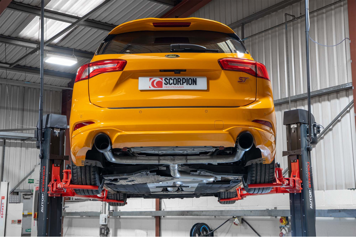Scorpion Predator GPF Back System Ford Focus ST MK4 04
